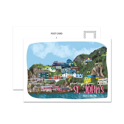 St. Johns, Newfoundland & Labrador Canada Postcard