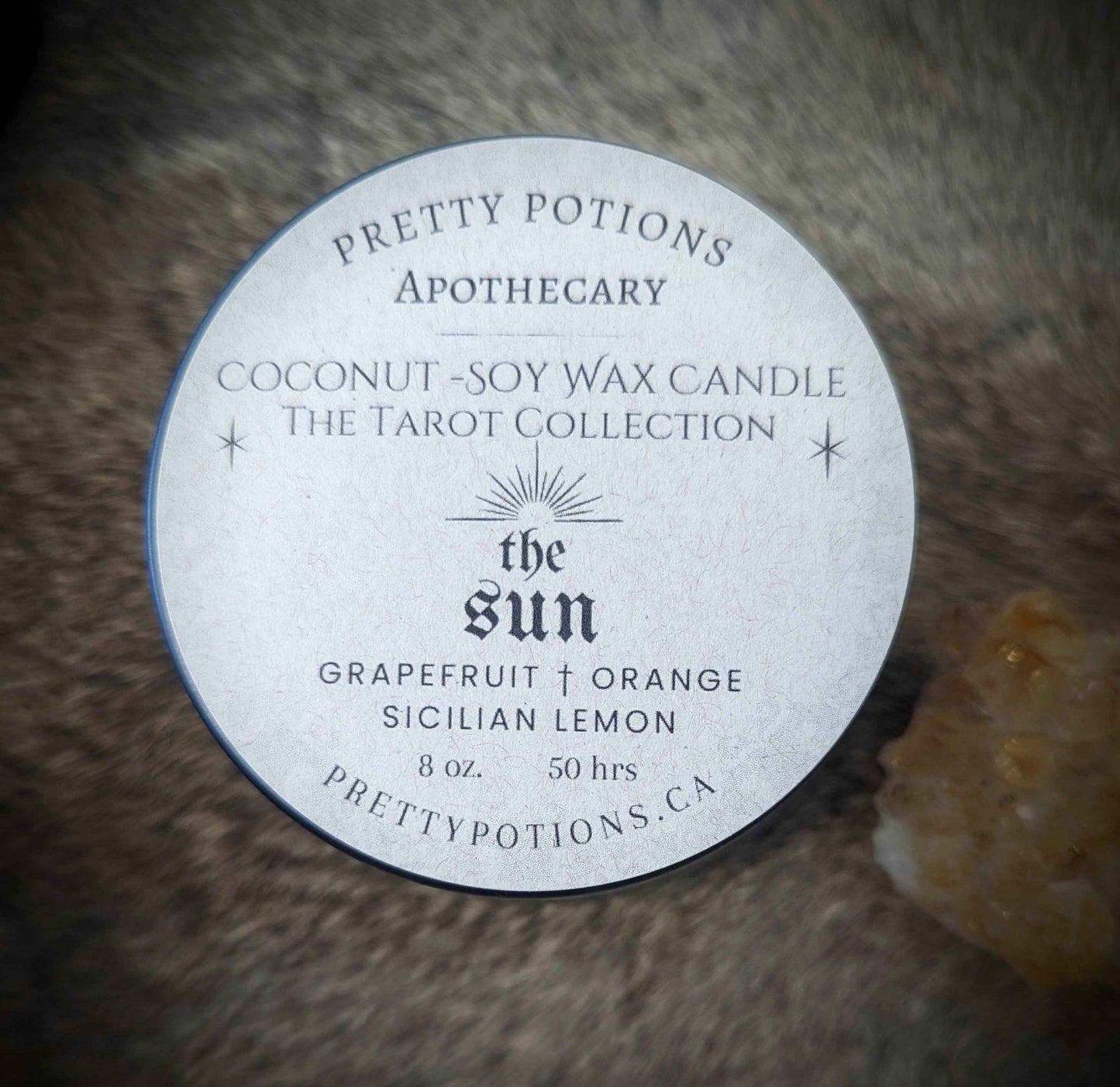 THE SUN Tarot Collection Candle