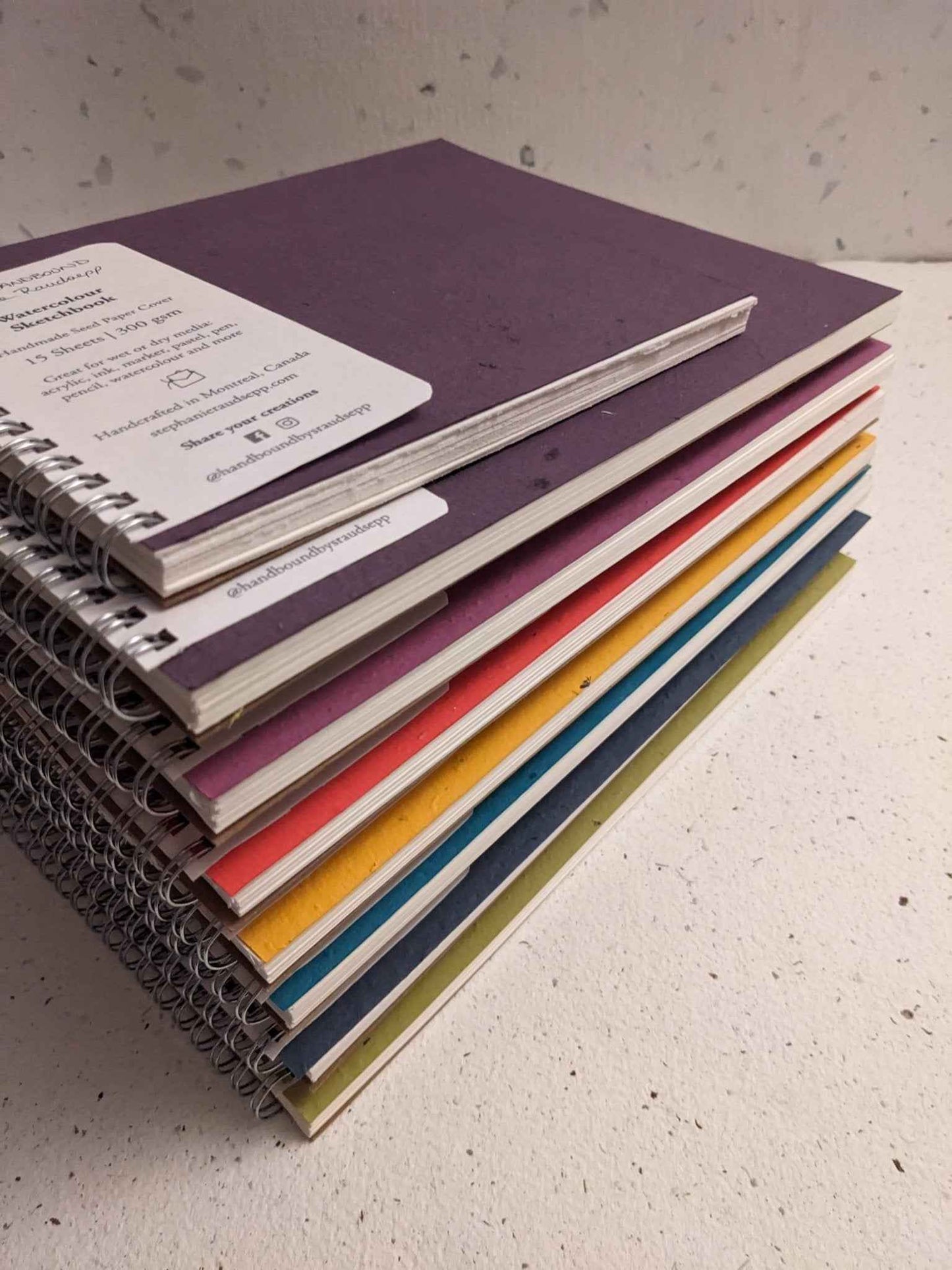 Large | Plantable Watercolour Sketchbooks