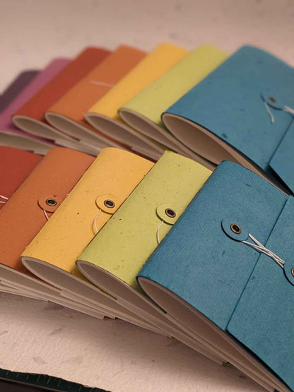 Large | Plantable Button and String Notebook