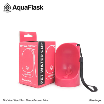 AquaFlask Haustier-Trinkflasche