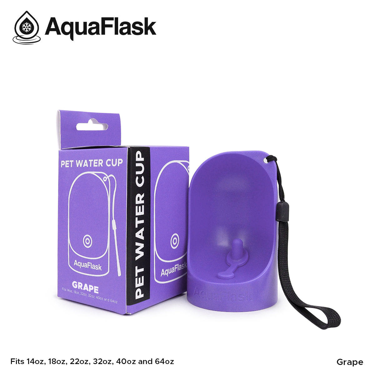 AquaFlask Haustier-Trinkflasche