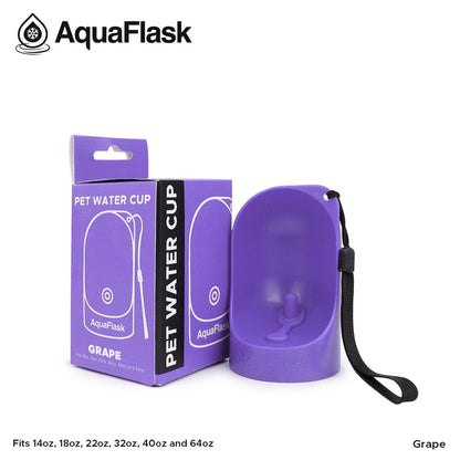 AquaFlask Haustier-Trinkflasche