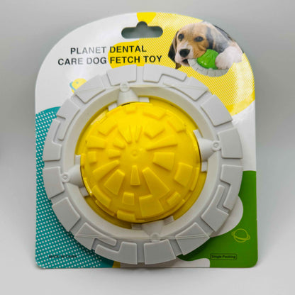 UFO Dog Chew Toy with Squeaker