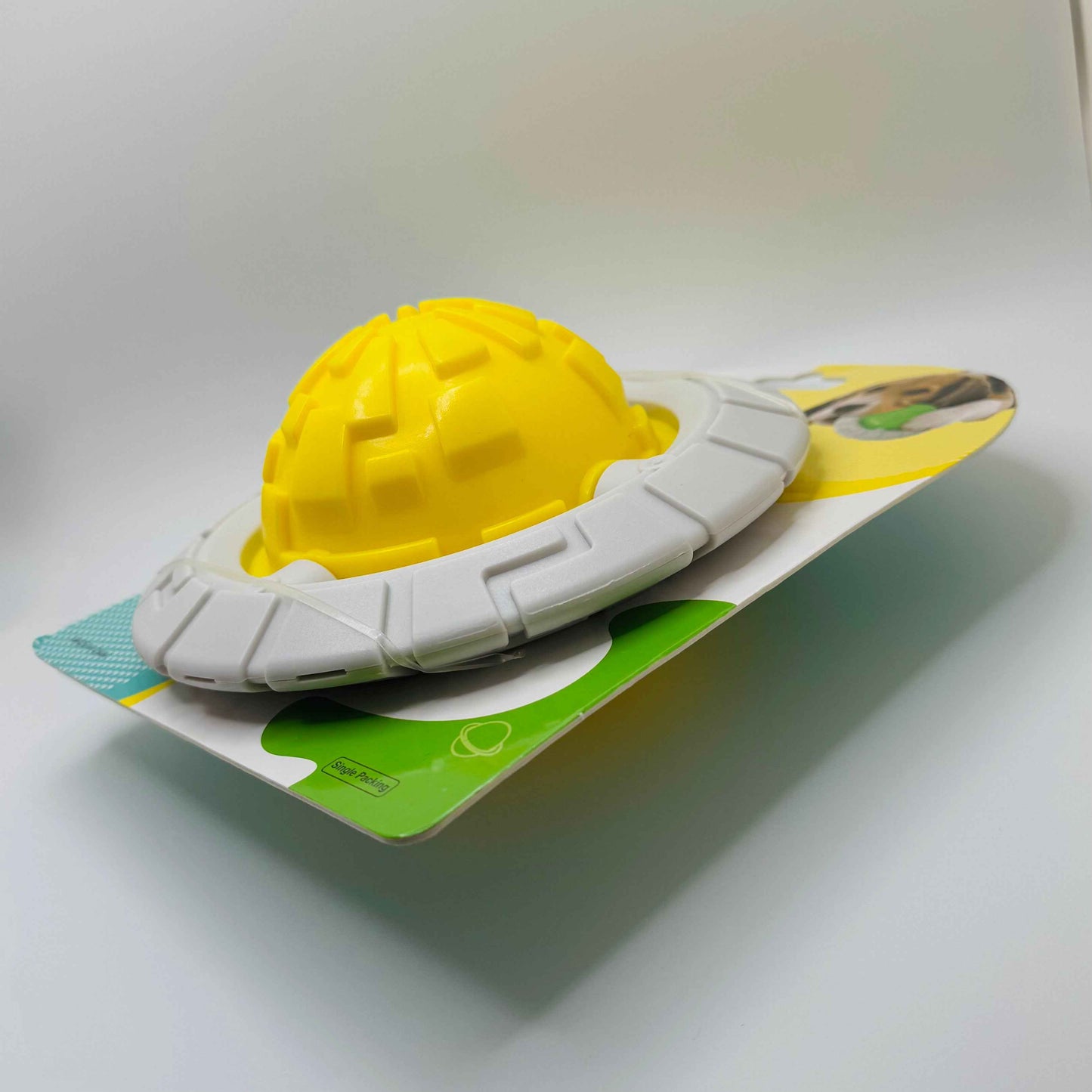 UFO Dog Chew Toy with Squeaker