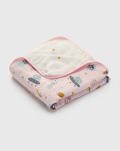 Muslin Quilt - Astro Explorers