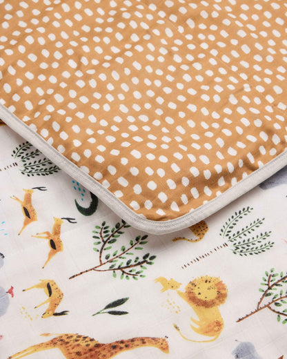 Muslin Quilt - Safari Jungle