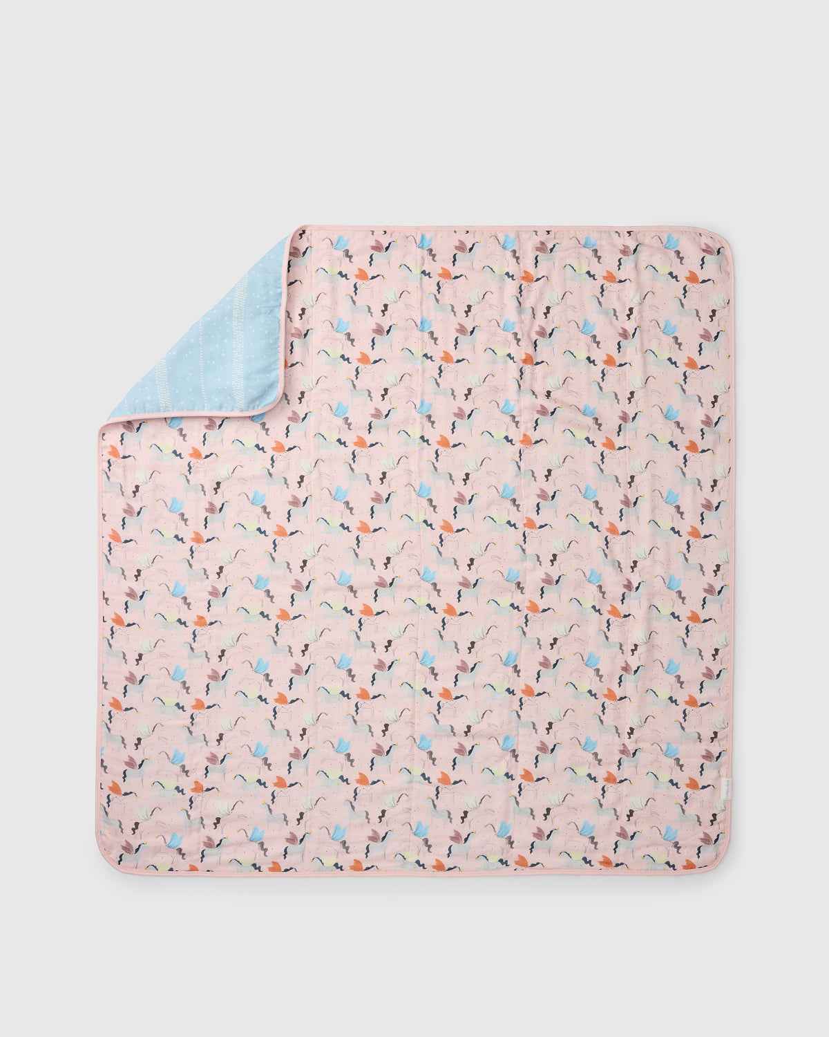 Muslin Quilt - Unicorn Ballet