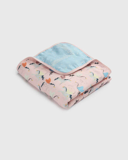 Muslin Quilt - Unicorn Ballet