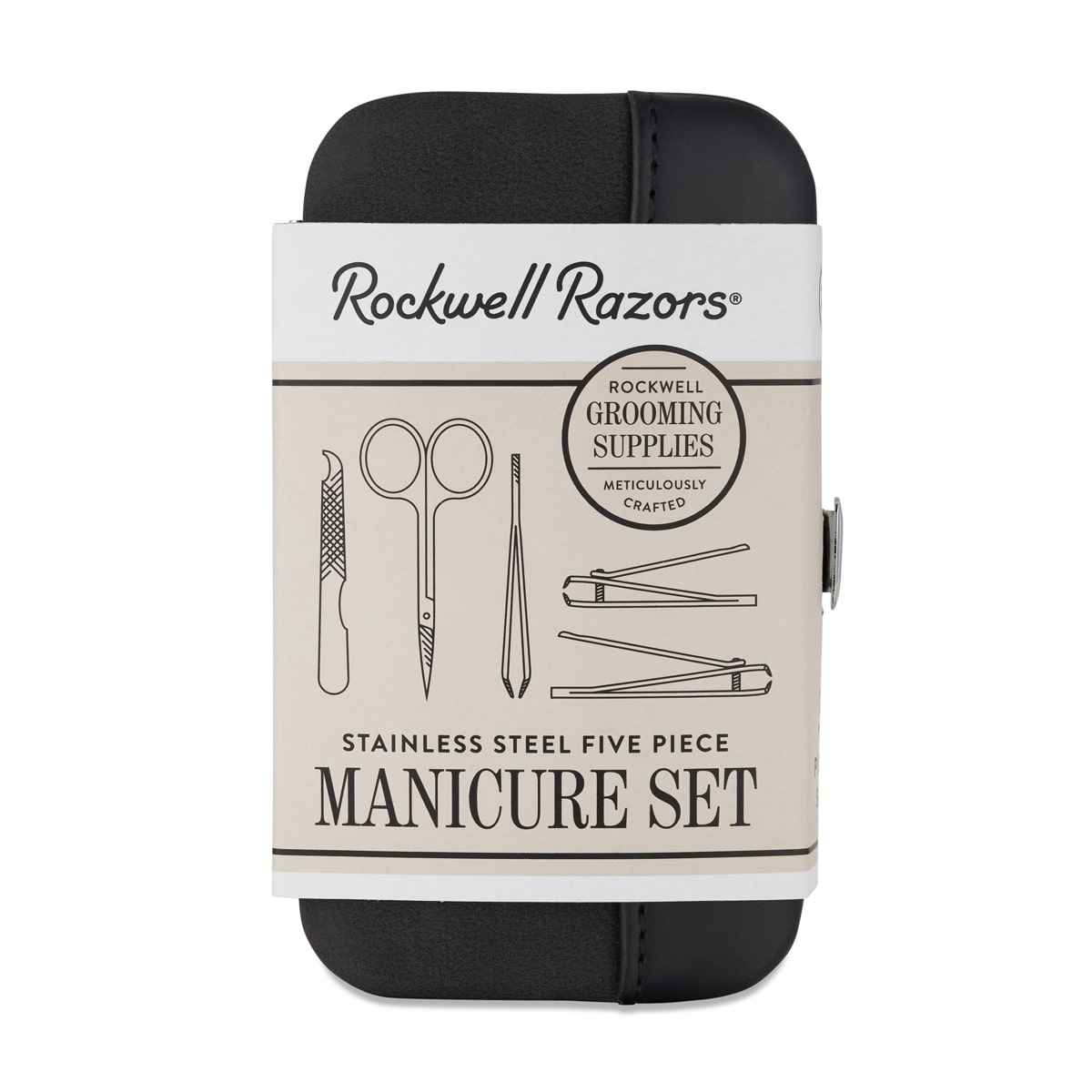 Rockwell Razors Beard Bib and Manicure set Display Bundle