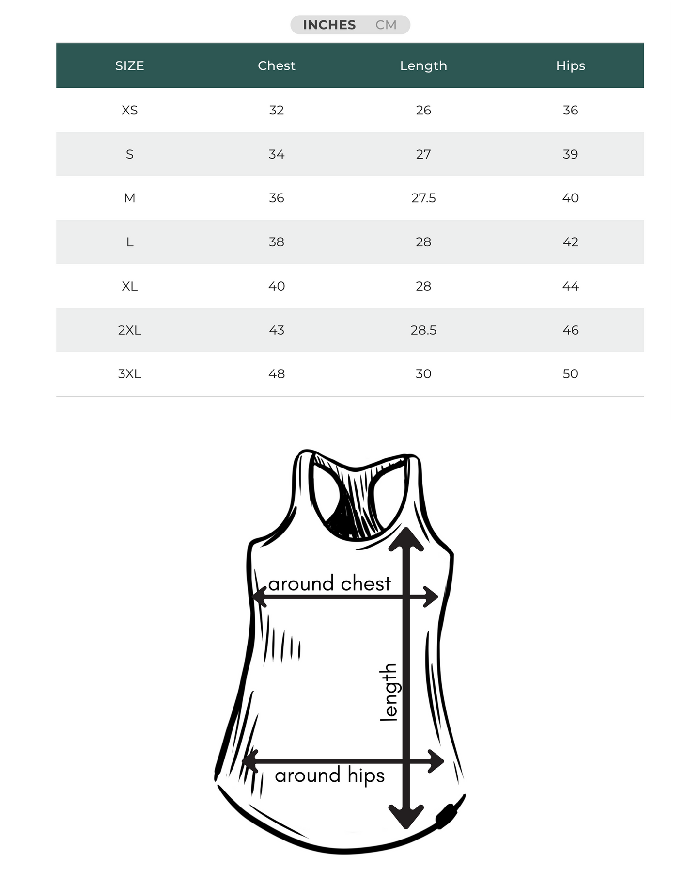MADE IN CANADA - Women's Racerback Eco Tank Top - Teal