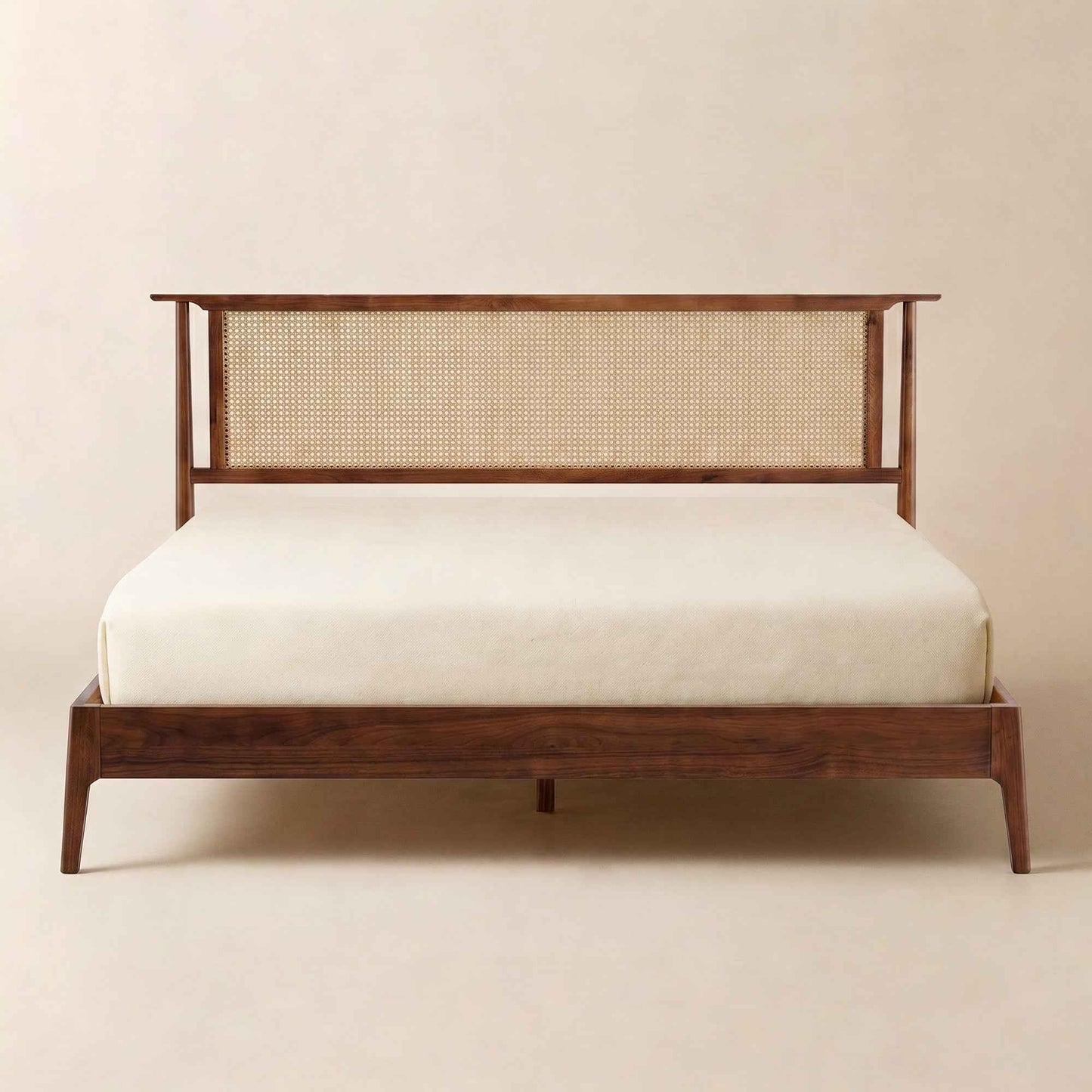 Ruby Natural Rattan Bed Frame