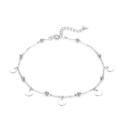 The Modern Geometric 925 Sterling Silver Anklet