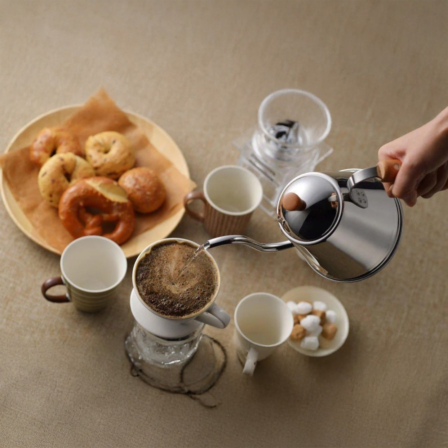 Yoshikawa Café Time Pour Over Coffee Drip Kettle | Made in Japan
