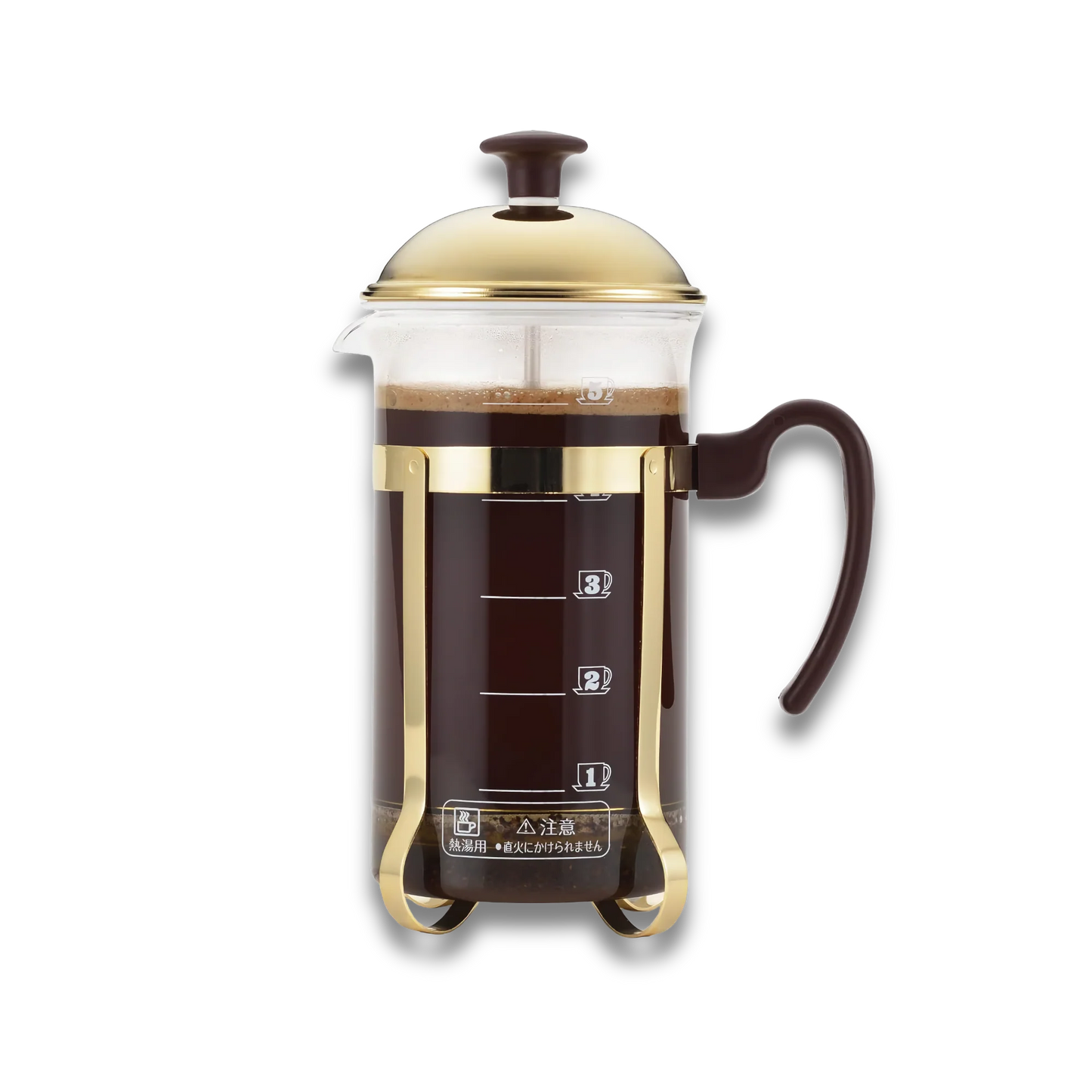 Yoshikawa Kaffeebereiter/Servierkanne Edelstahl 600ml – Hergestellt in Japan