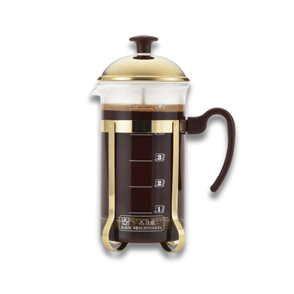 Yoshikawa Kaffeebereiter/Servierkanne Edelstahl 600ml – Hergestellt in Japan