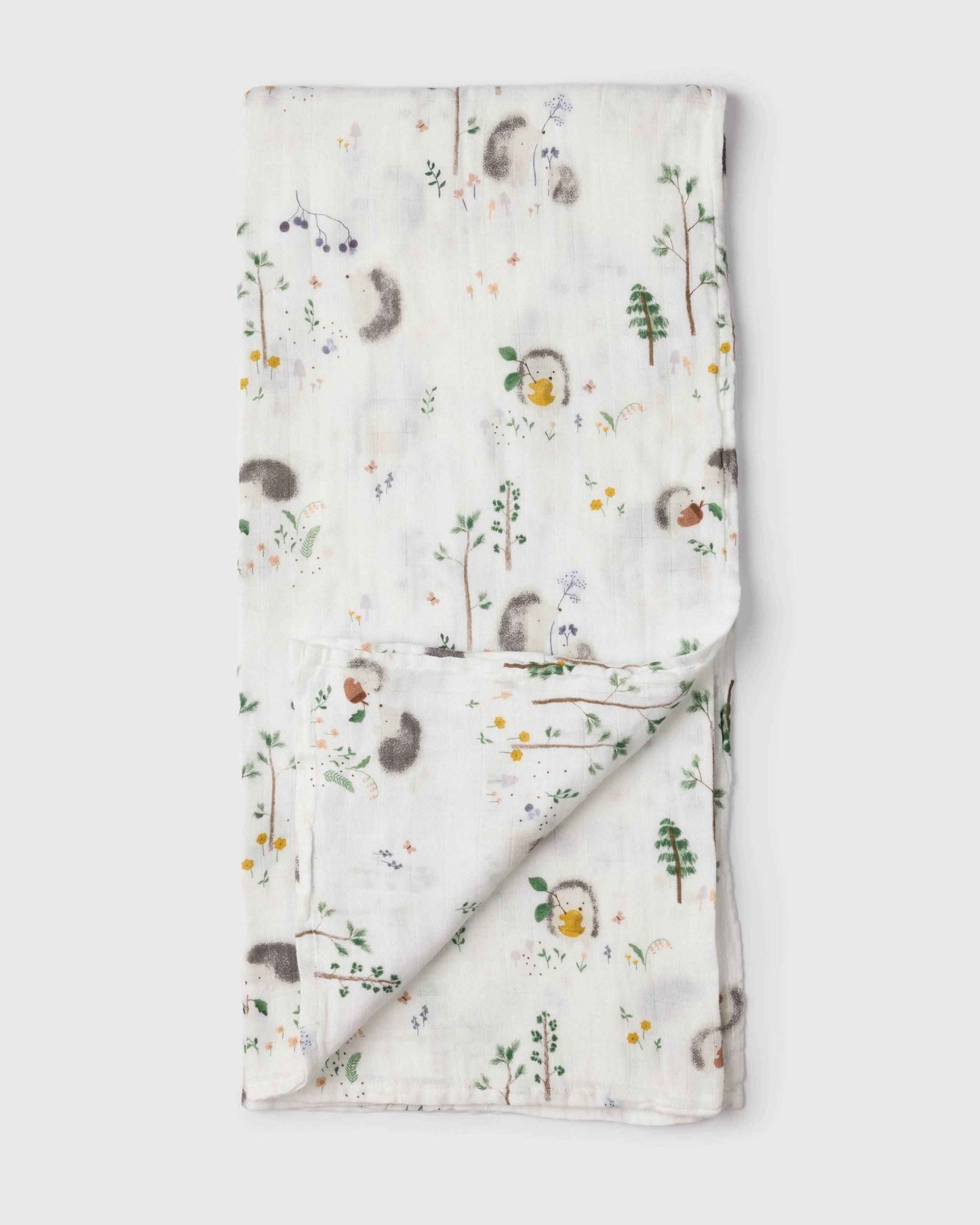 Muslin Swaddle - Hedgehogs