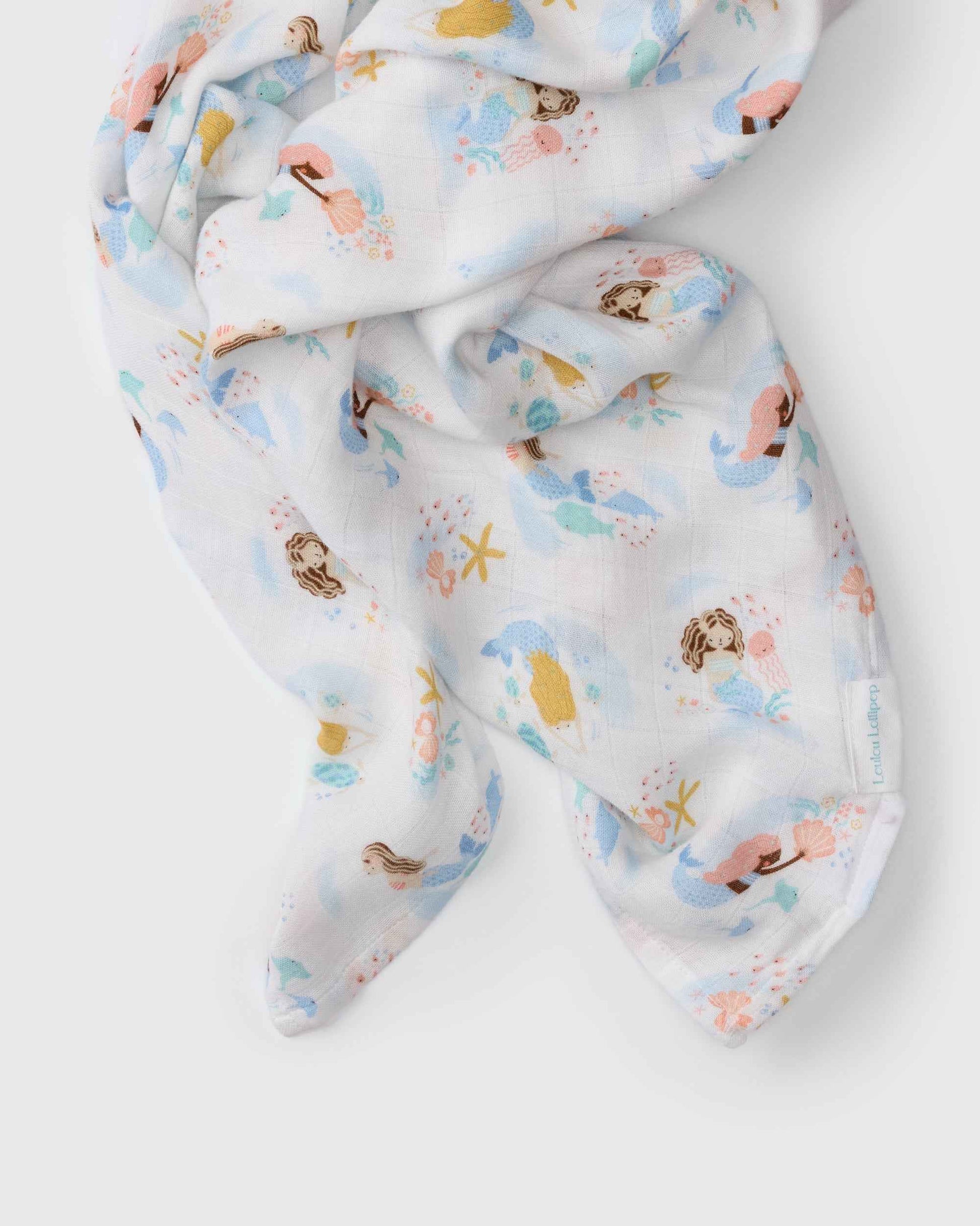 Muslin Swaddle - Mermaids
