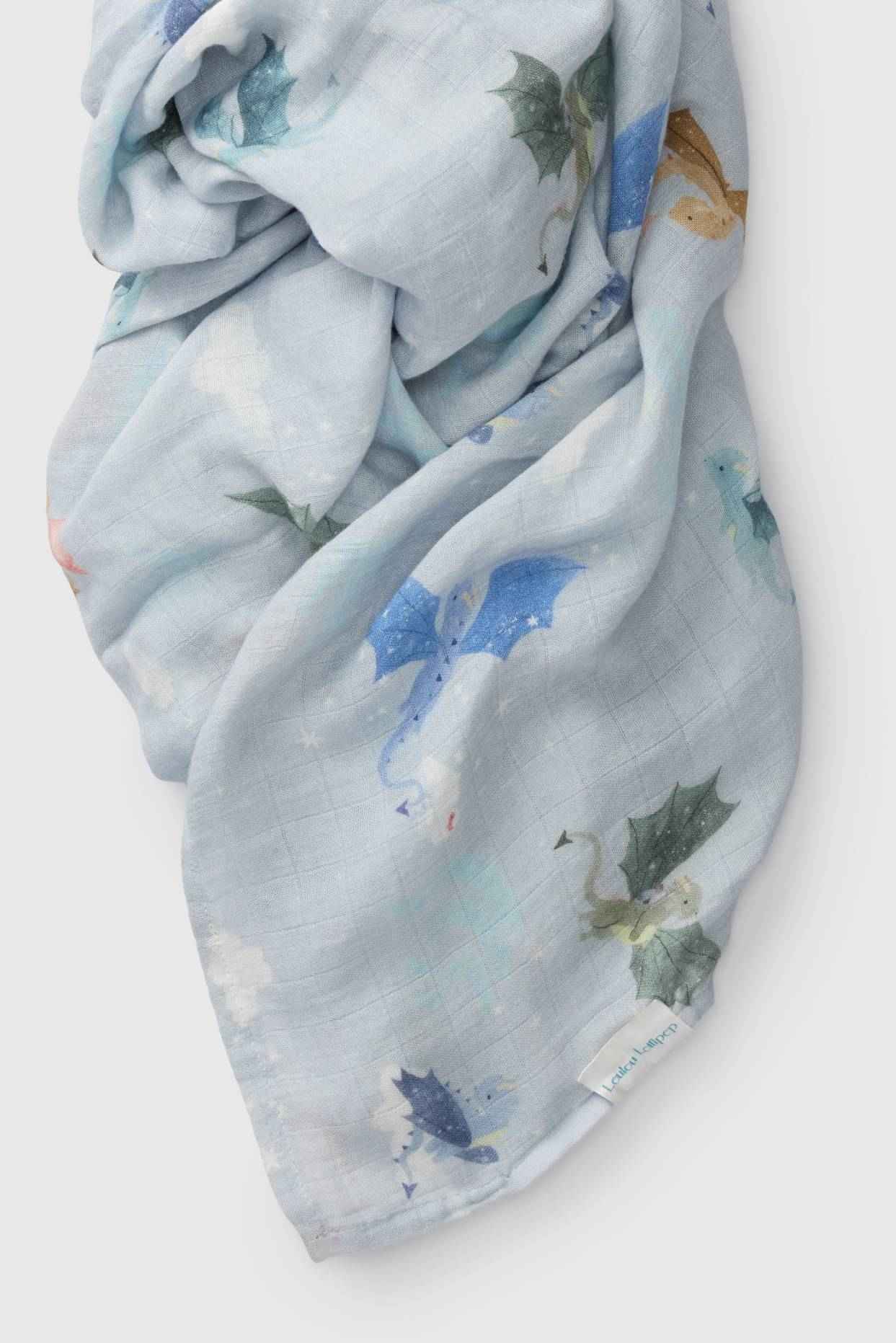 Muslin Swaddle - Magical Dragons