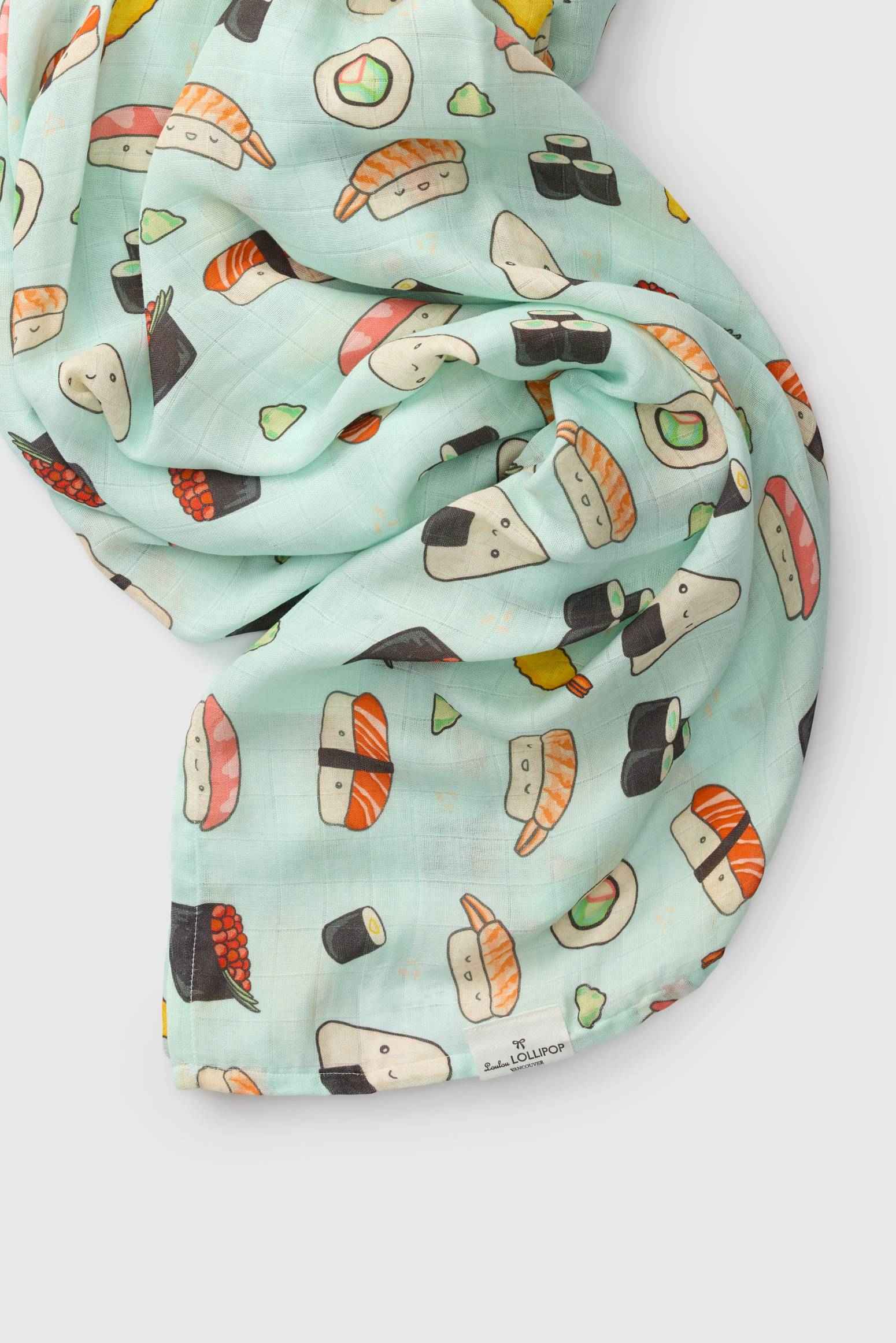 Muslin Swaddle - Sushi