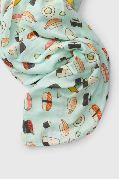 Muslin Swaddle - Sushi