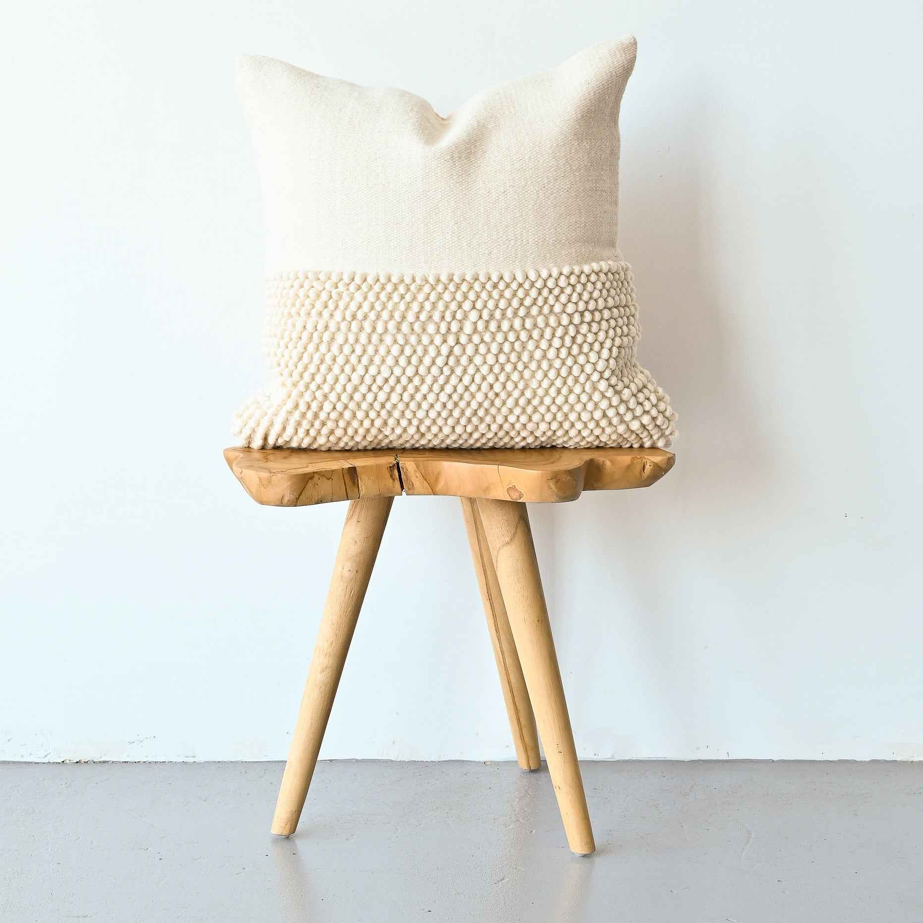 WOOL BLEND - QUINN CREAM