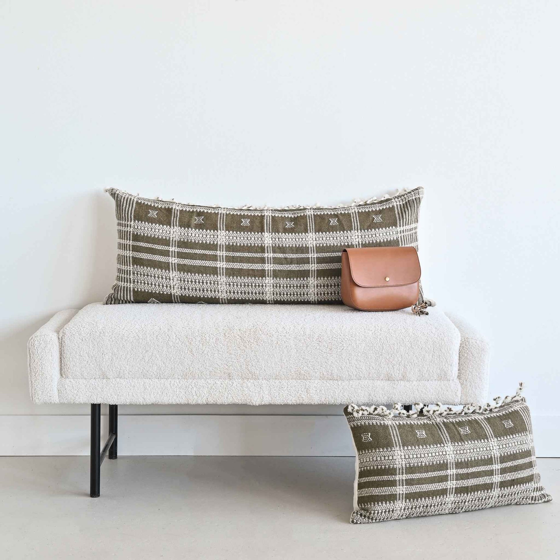 BHUJODI PILLOW COVER - BROWN