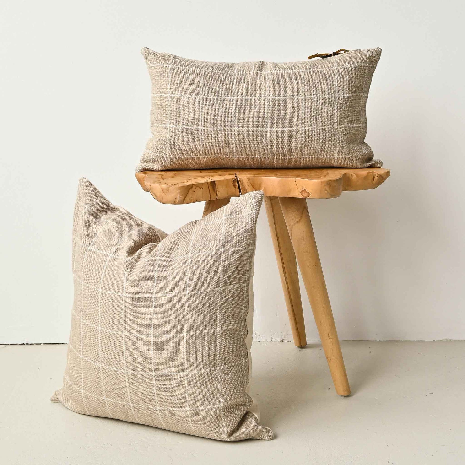 WOOL BLEND PILLOW COVER- ELLEN