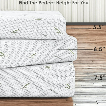 UltraFlex® SolidSleep- Mattress and BoxSpring Set Canadian-Made FIRM Gel Infused Reversible Comfort With Pressure Relief, Cooling Technology, Bamboo Cover, CertiPUR-US® Certified Foam (Made in Canada)