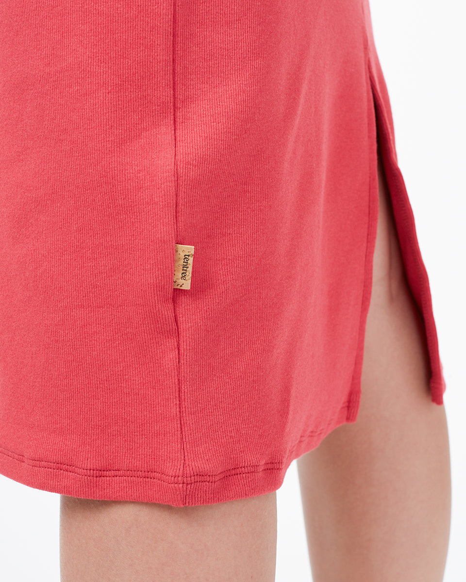 Geripptes Tanktop-Kleid