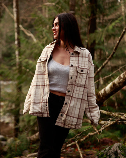 Kapok-Flanell-Isolationsjacke