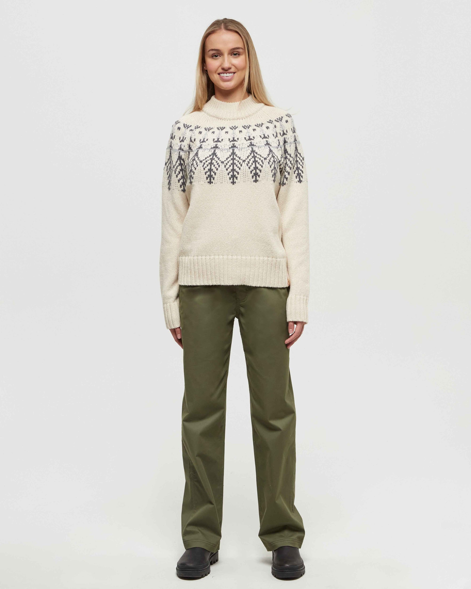 Highline Wool Intarsia Sweater