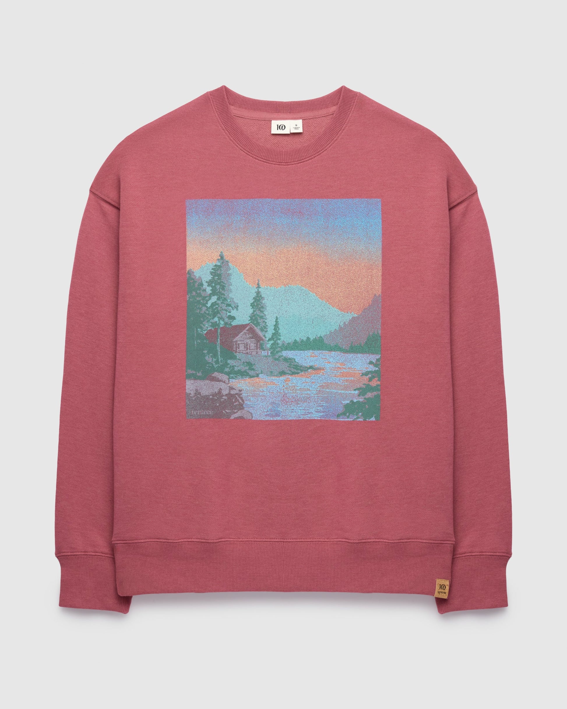 Washed Lakeshore Relaxed Crew