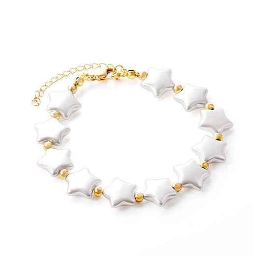 Pearl & Steel Bangle