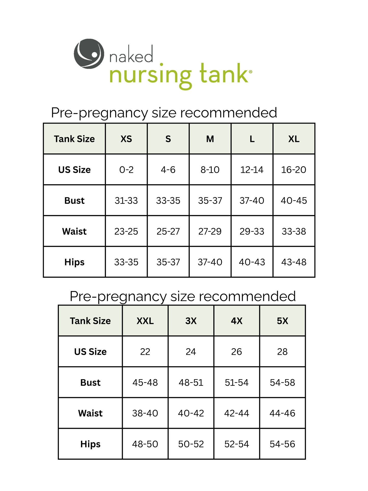 Bamboo Nursing Tank Tops - Lily White 2-pack  (made in Canada)
