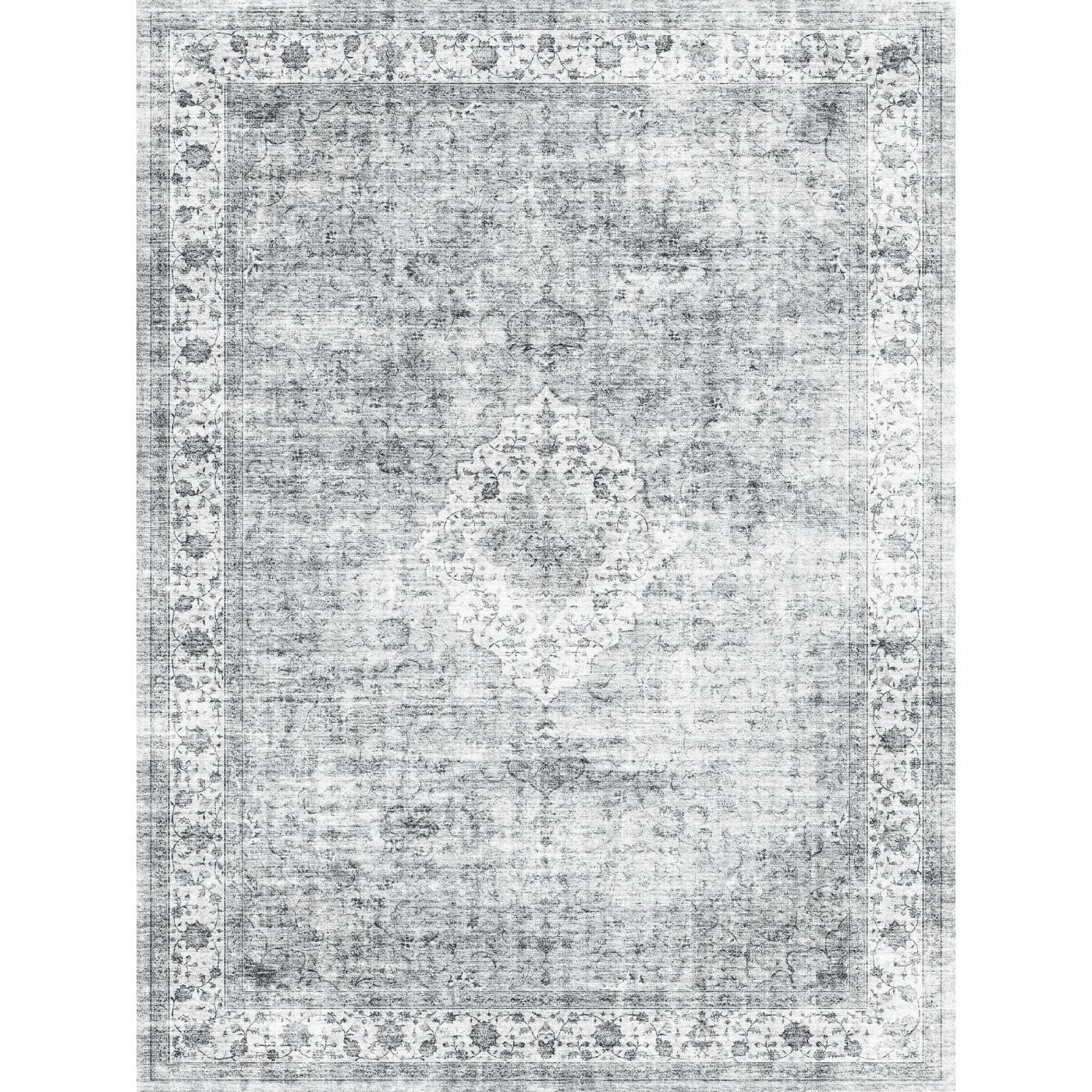 Teppich Kinsley Silbergrau