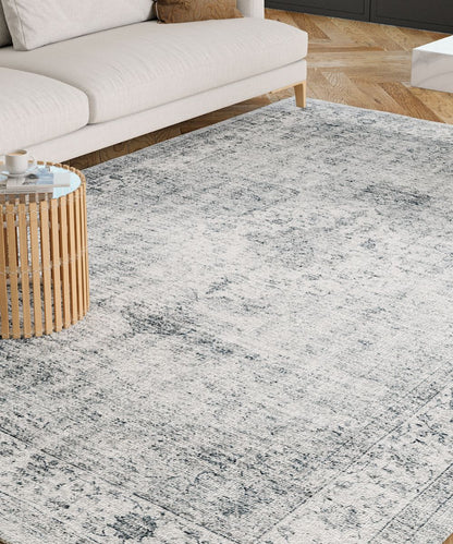 Teppich Kinsley Silbergrau