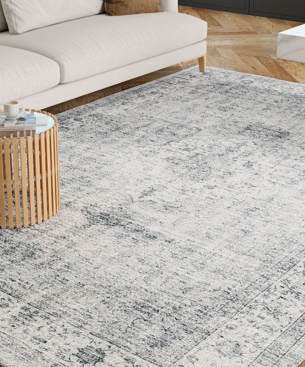 Teppich Kinsley Silbergrau