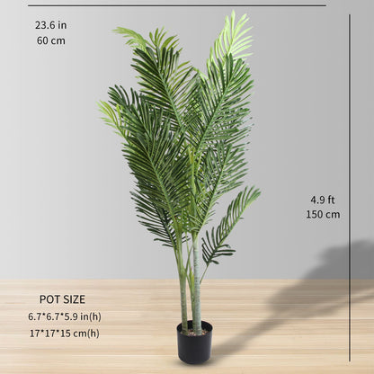 OKO KÜNSTLICHE TOPF-PALME PFLANZE 150CM