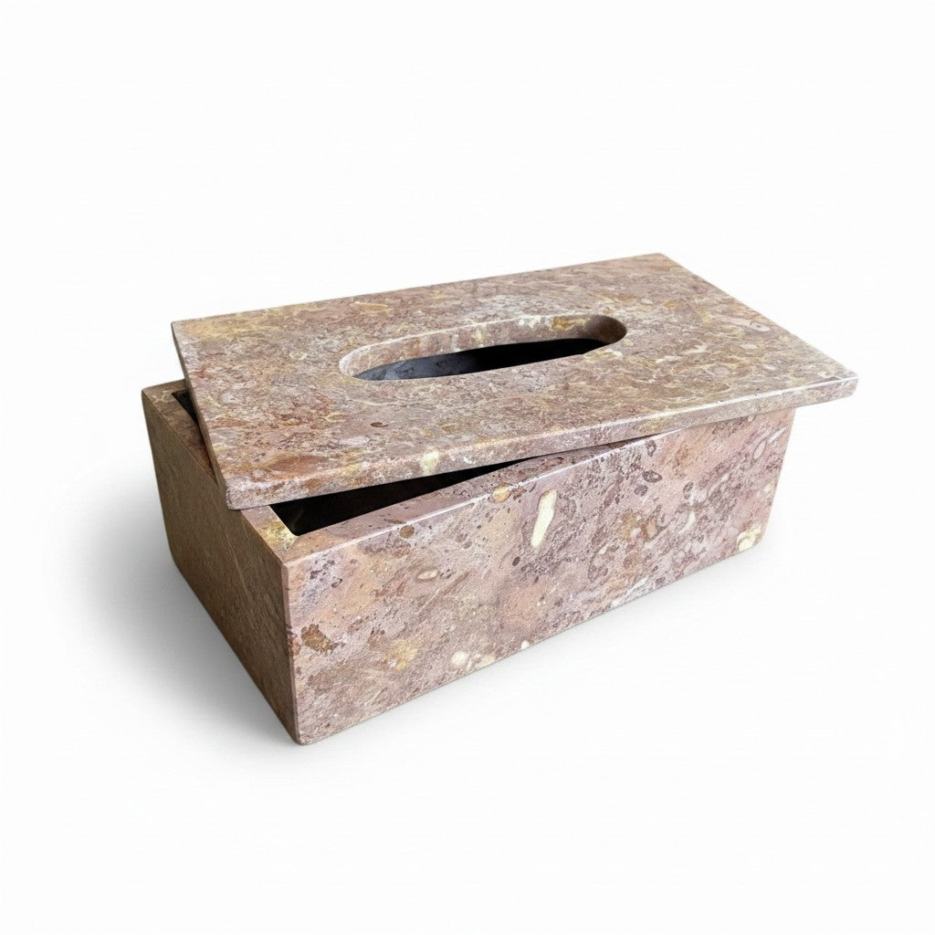 Marmorne Taschentuchbox