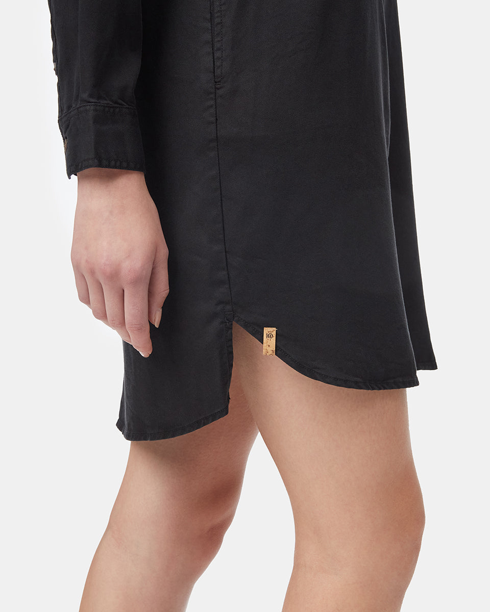 Oversized-Hemdblusenkleid