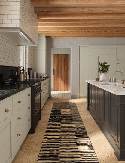 Xelara Natural Black Rug