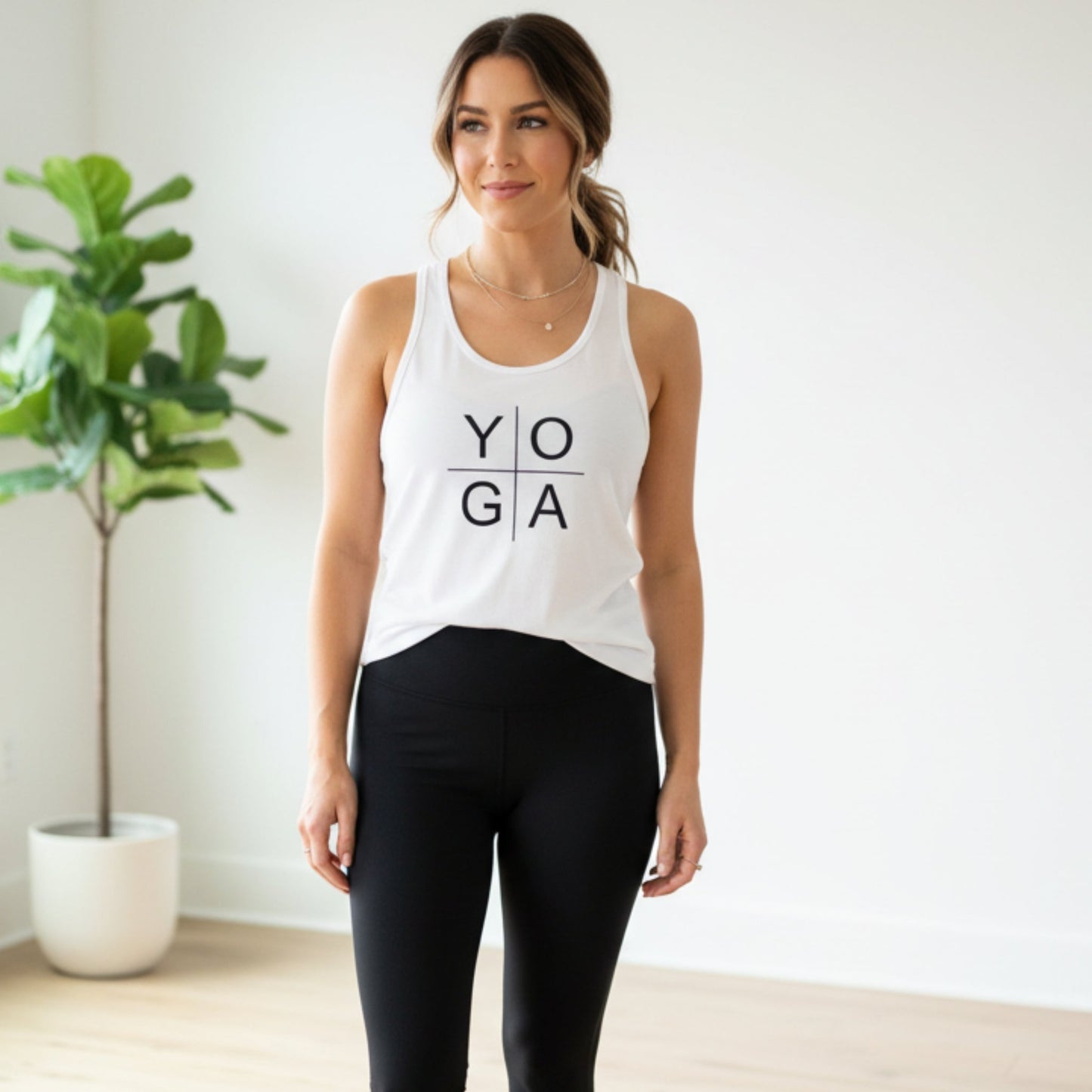 Abstract YOGA Tank Top