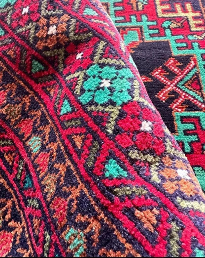 Afghanischer Läufer | 9,3 x 2,9
