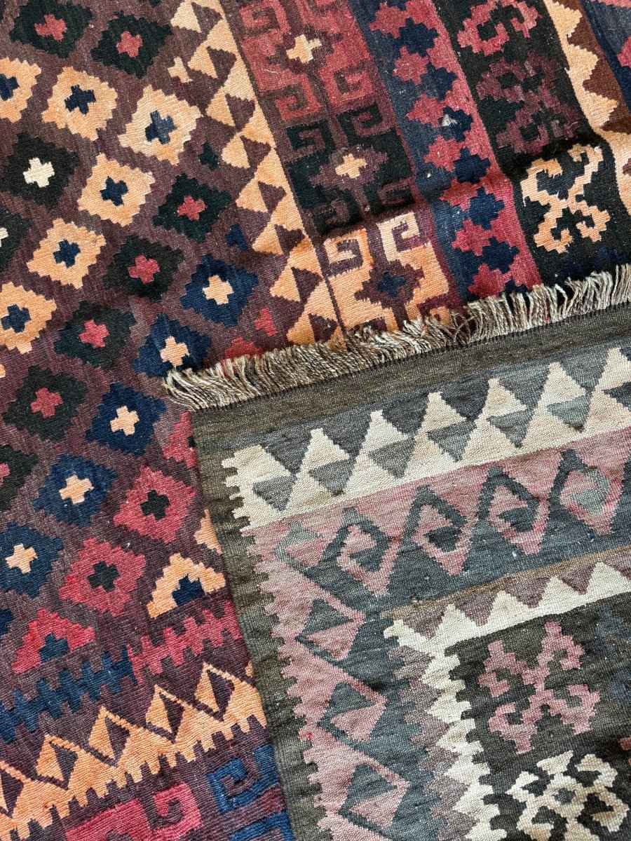 Afghan Uzbek Kilim Rug | 7' 10" x 10' 6"
