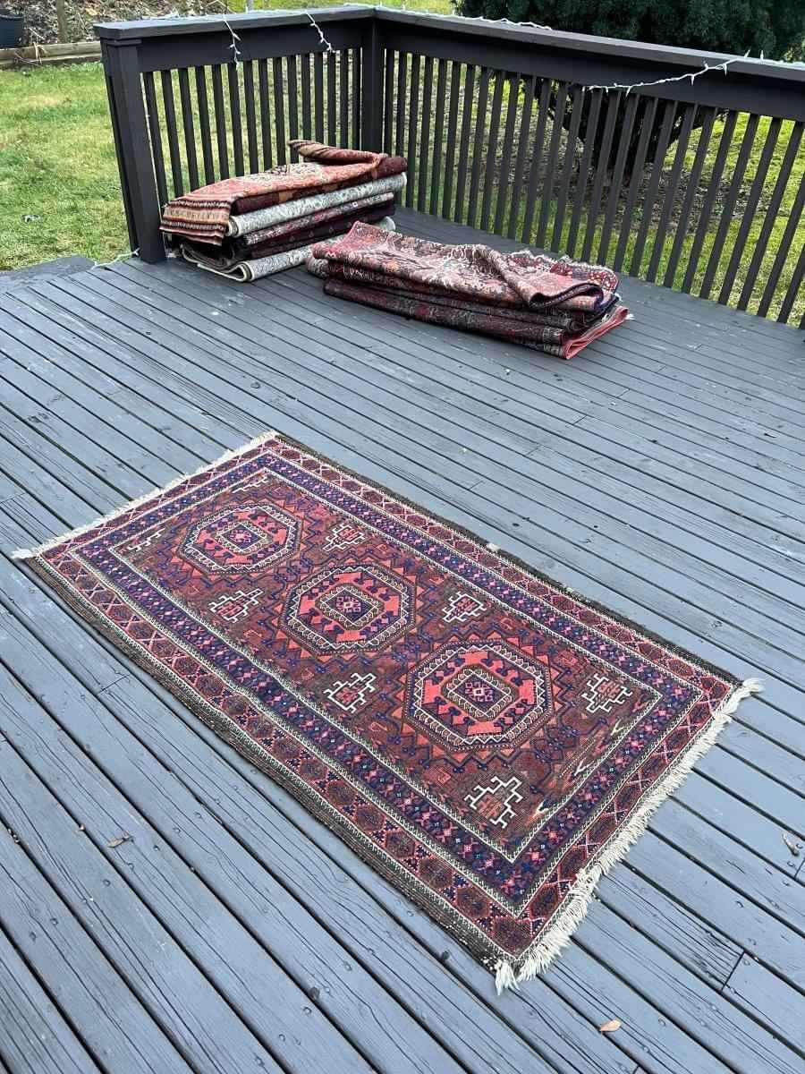 Antique Persian Baluch Rug | 5' 1" x 3'