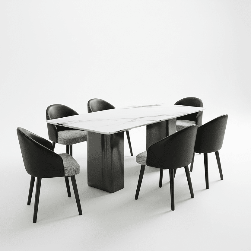 Arcadia Modern Dining Set