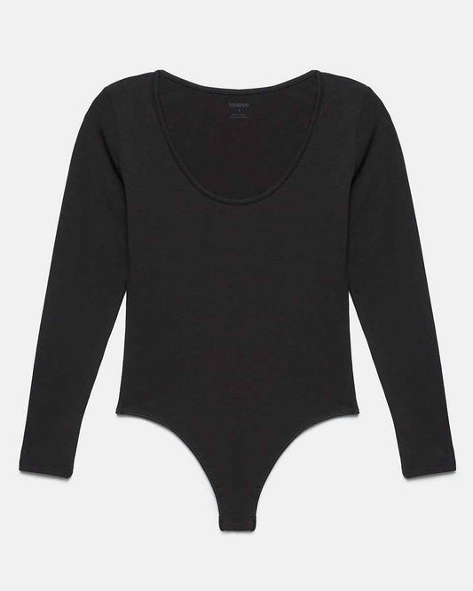 Scoop Neck Longsleeve Bodysuit