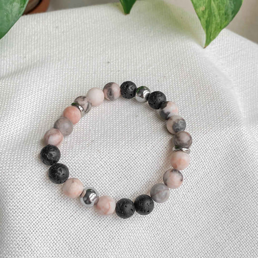 JASPE | Bracelet diffuseur en pierres naturelles