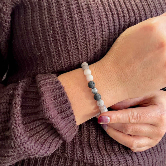 JASPE | Bracelet diffuseur en pierres naturelles